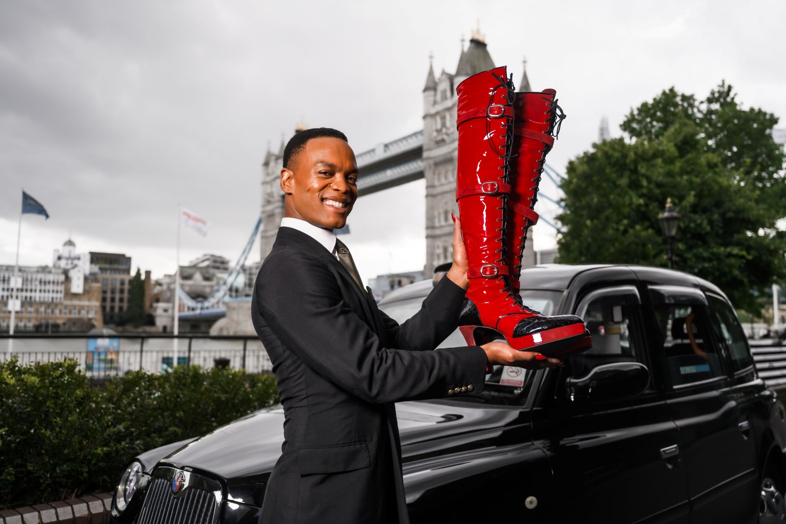 Johannes Radebe steps into Kinky Boots for West End musical debut