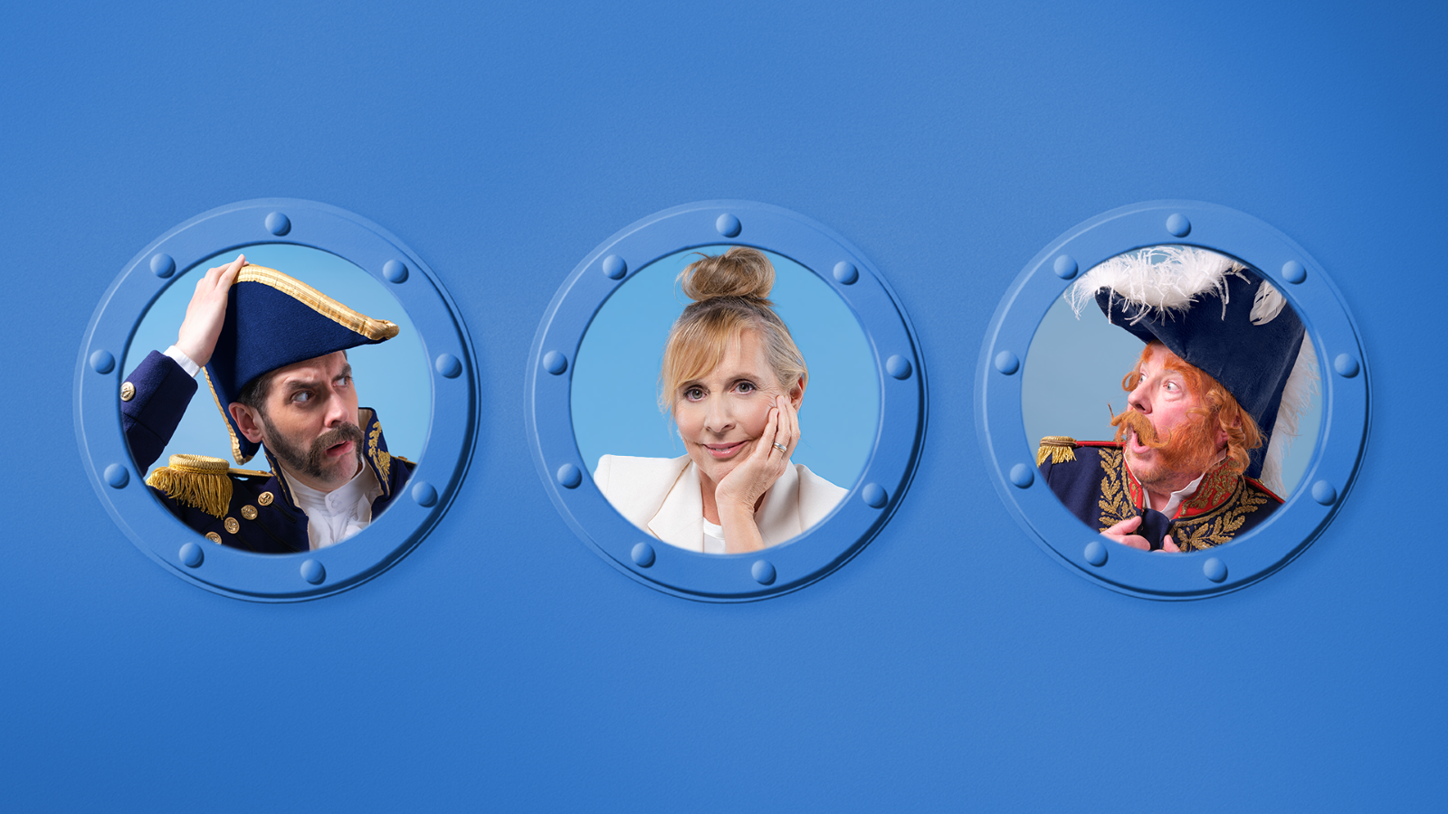 Mel Giedroyc boards ENO’s HMS Pinafore