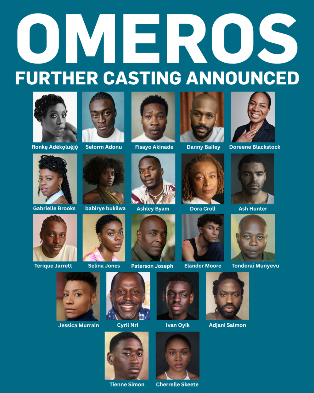 Jermyn Street Theatre unveils Omeros cast for 12-hour performance – The ...