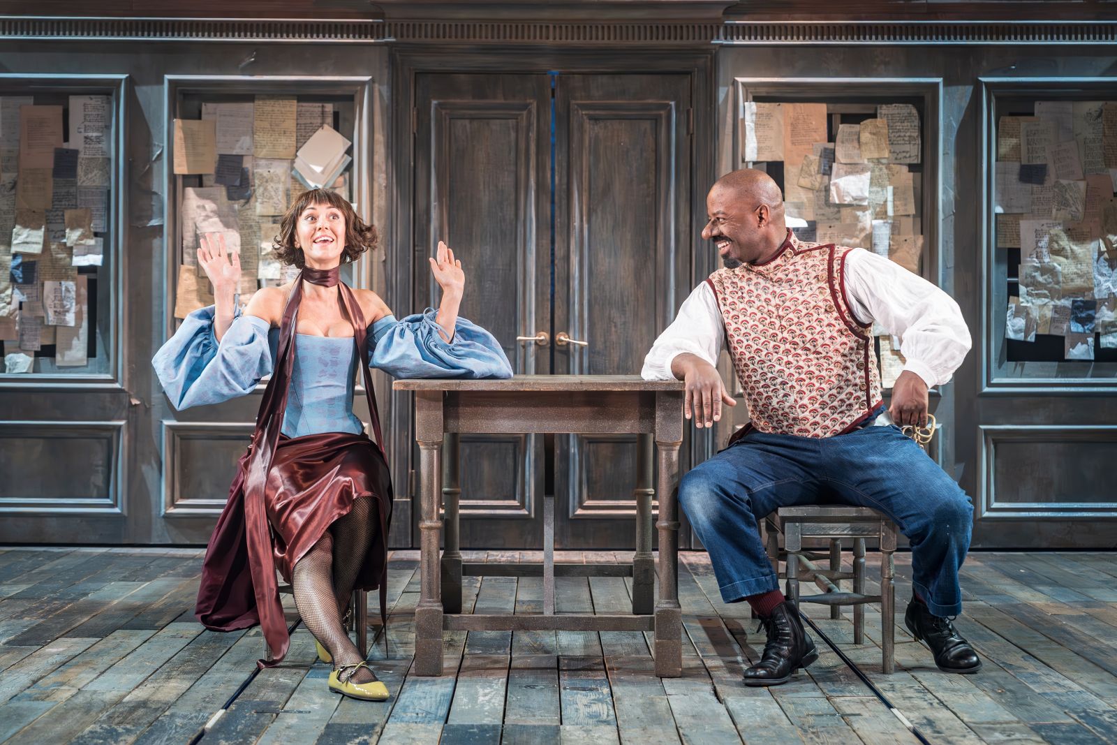 Adrian Lester, Susannah Fielding bring Cyrano de Bergerac to the West End
