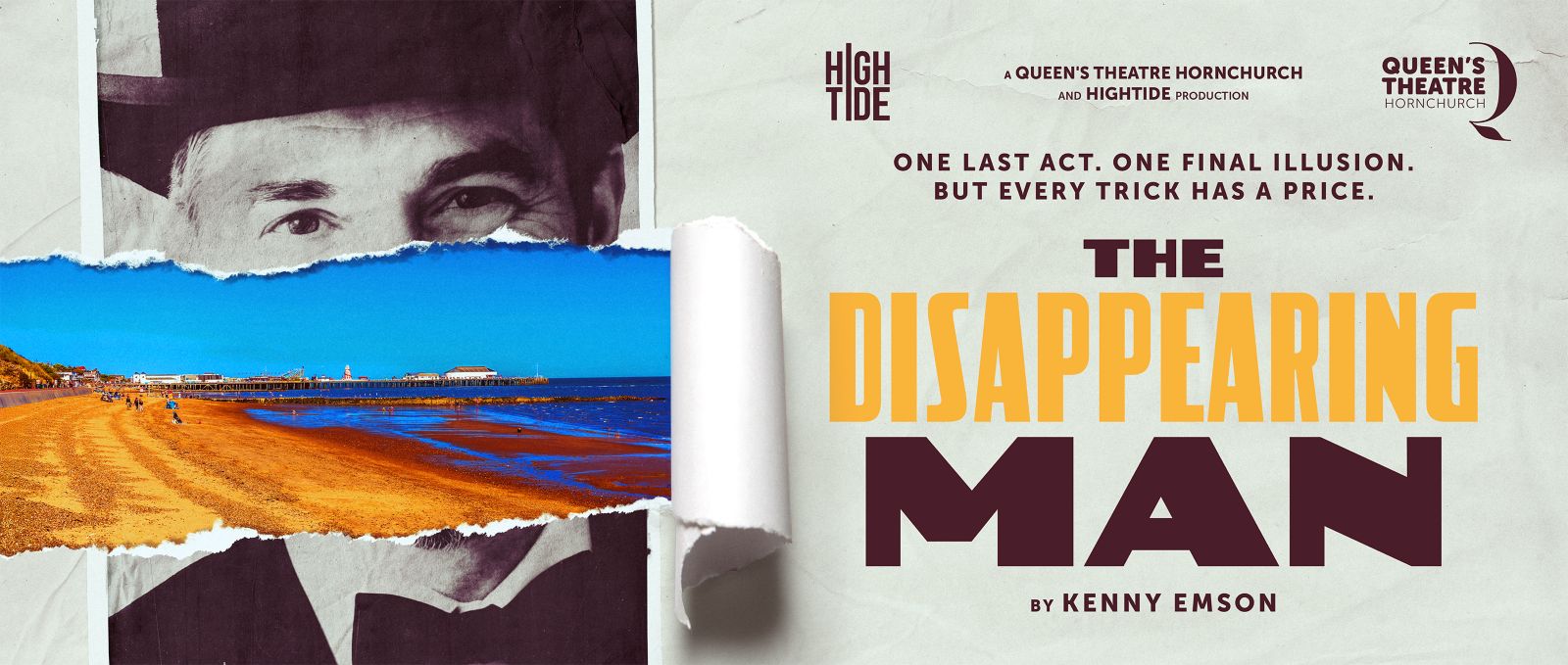 Queen’s Theatre Hornchurch identifies Matt Bardock as The Disappearing Man