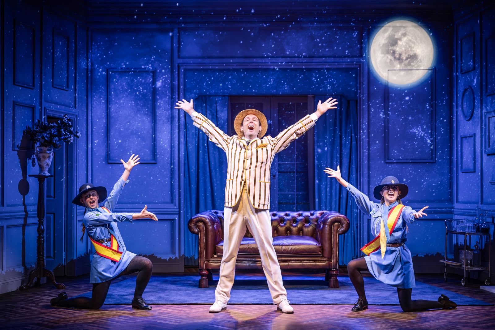 Sam Harrison leads Jeeves Takes Charge at Charing Cross Theatre